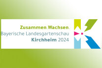 Logo der Landesgartenschau in Kirchheim 2024