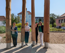 v.l.n.r.: Anita Nadas, Claudia Prem, Stefanie Rutz, Angela Dietz