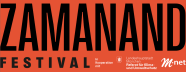Oranges Logo des Zamanand-Festivals